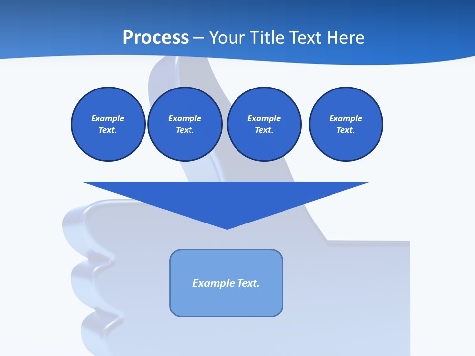 Reflection Object Connection PowerPoint Template