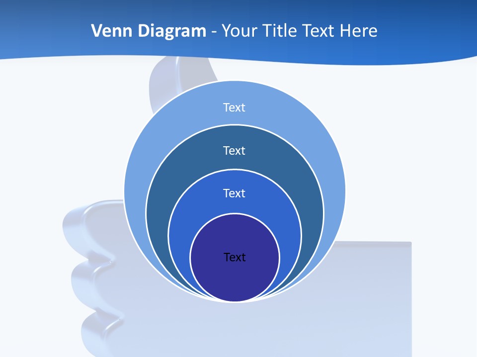 Reflection Object Connection PowerPoint Template