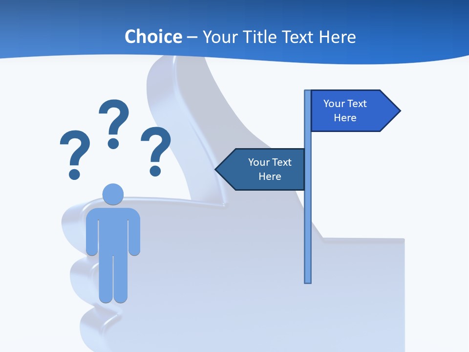 Reflection Object Connection PowerPoint Template