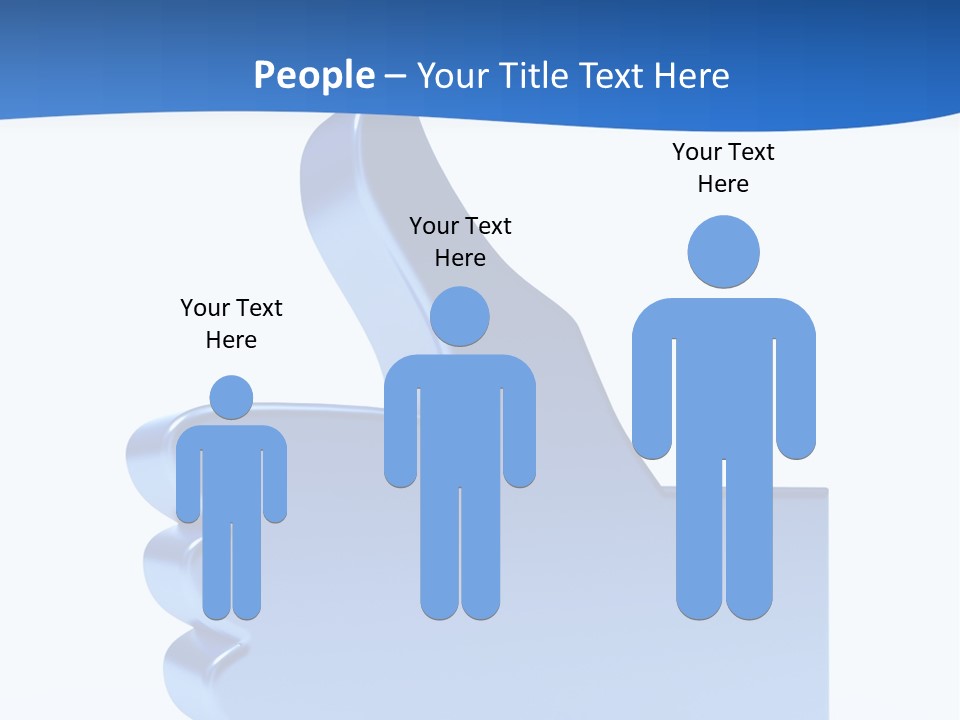 Reflection Object Connection PowerPoint Template