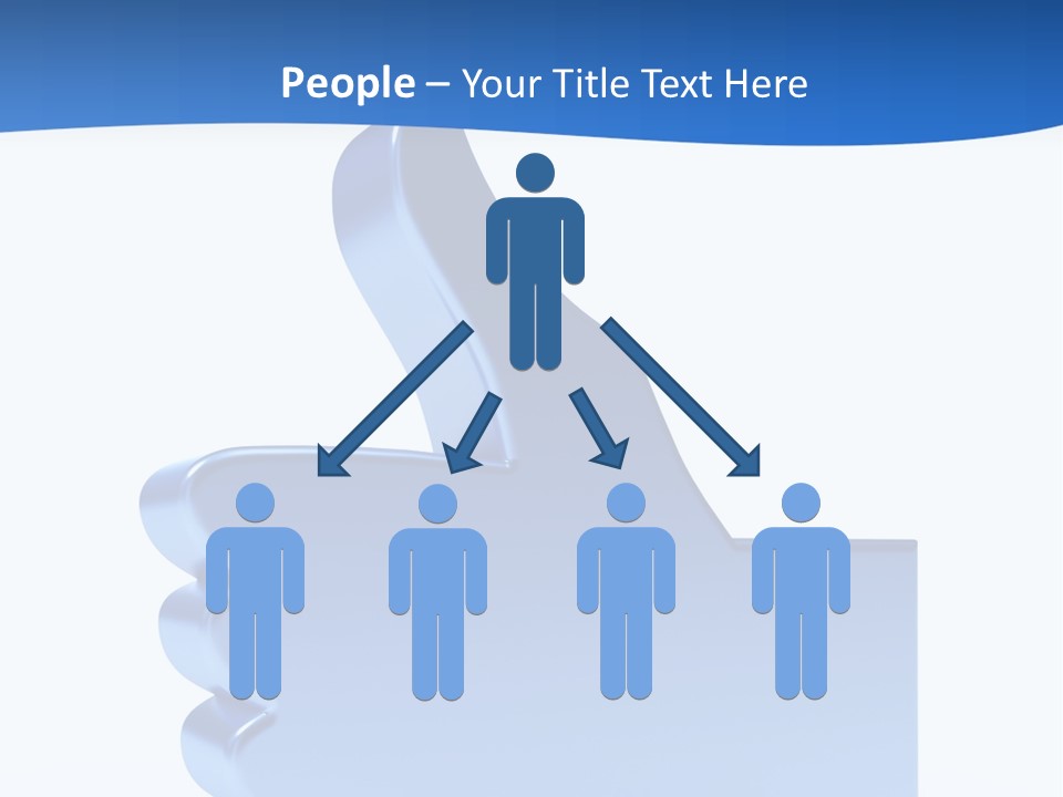 Reflection Object Connection PowerPoint Template