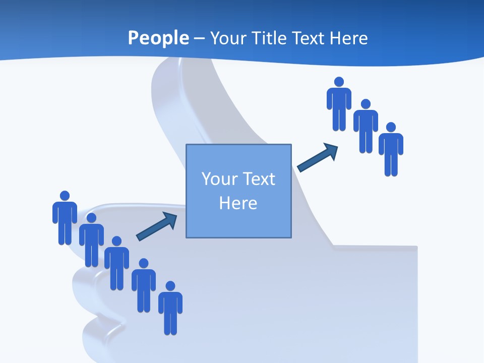 Reflection Object Connection PowerPoint Template