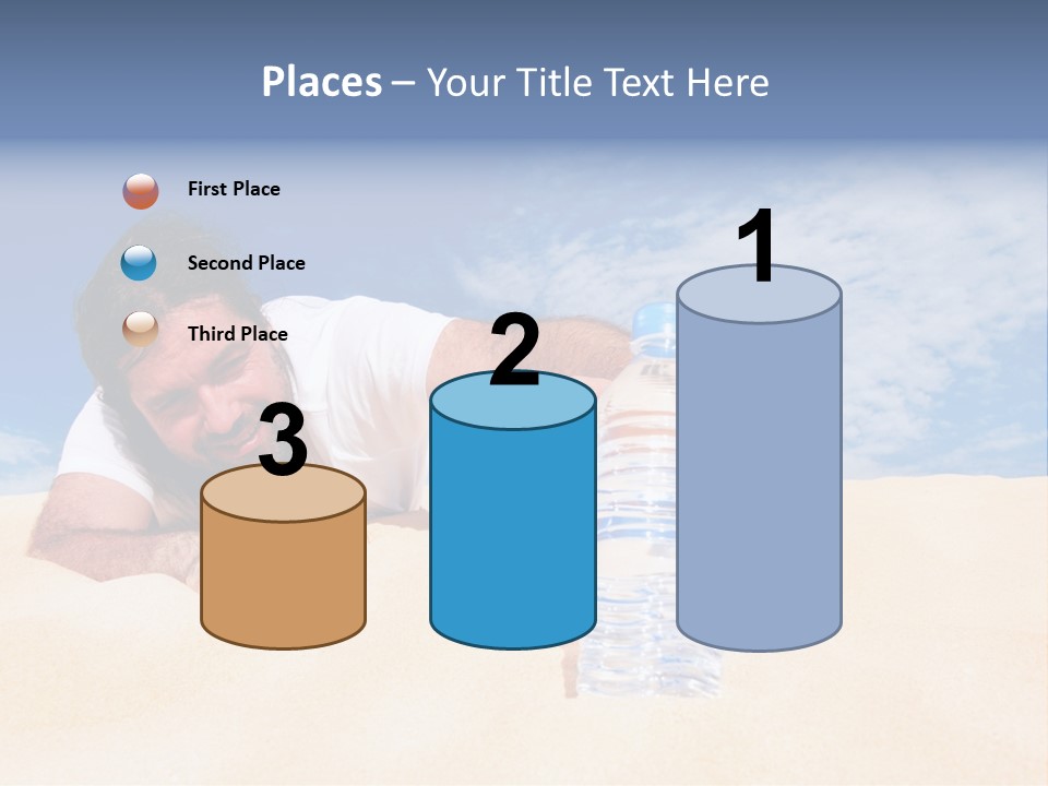 Hair Face Hot PowerPoint Template