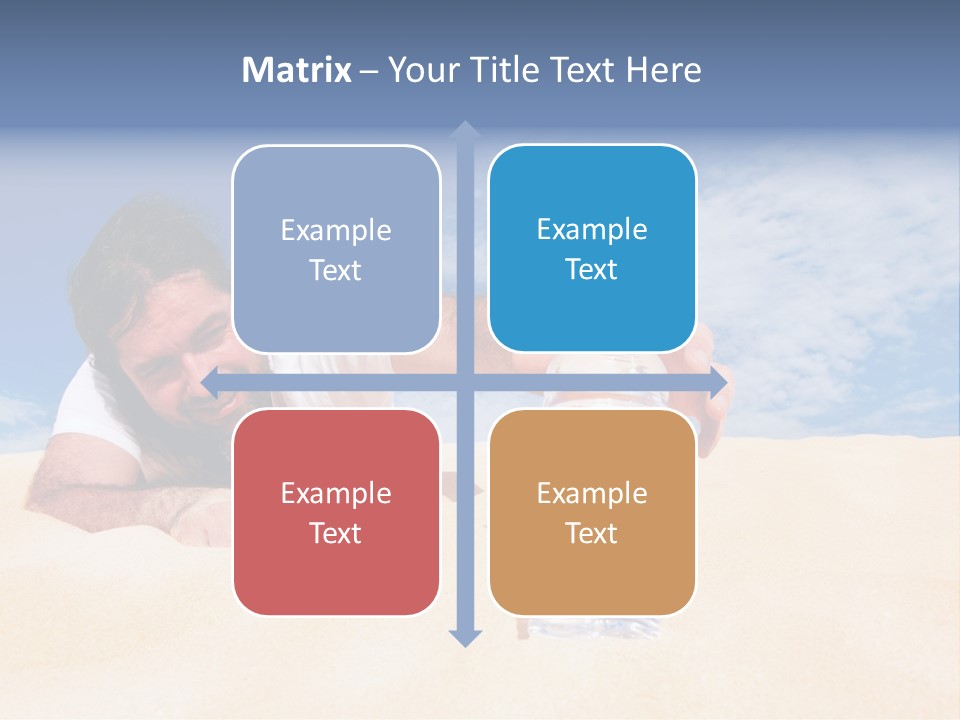 Hair Face Hot PowerPoint Template