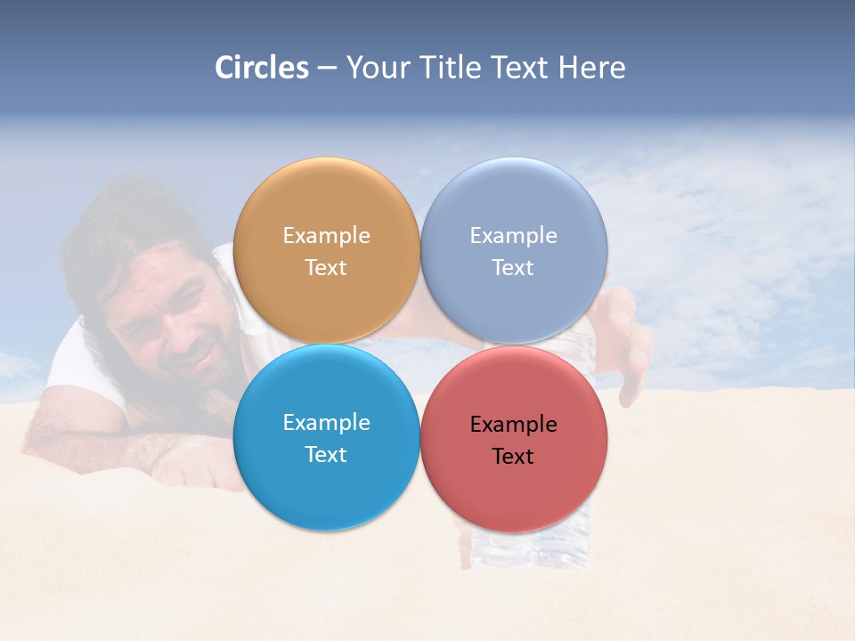 Hair Face Hot PowerPoint Template