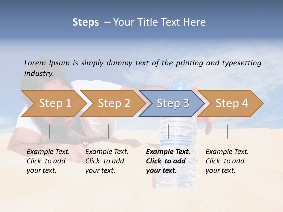Hair Face Hot PowerPoint Template