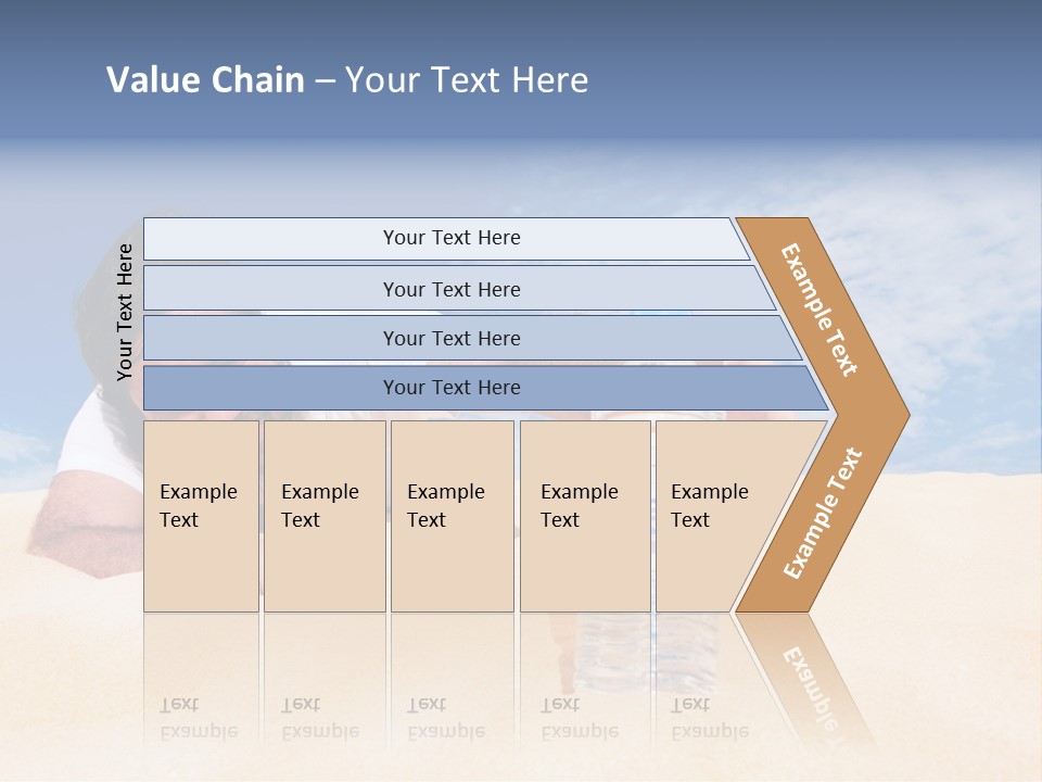 Hair Face Hot PowerPoint Template