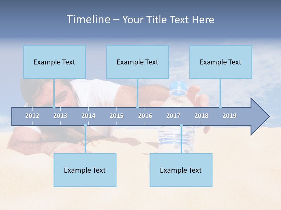 Hair Face Hot PowerPoint Template