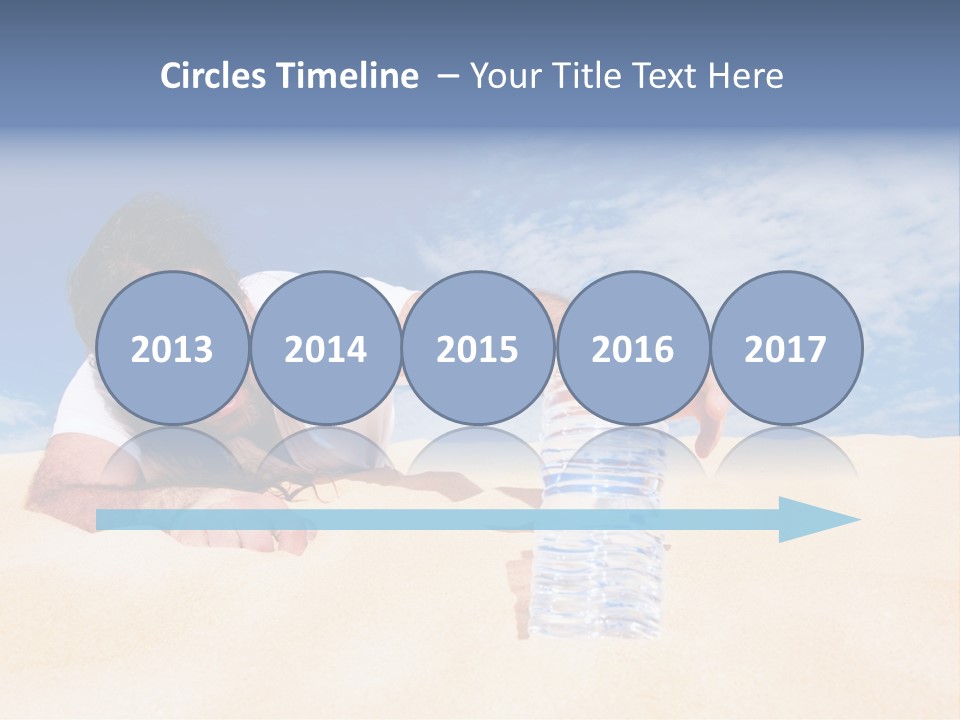 Hair Face Hot PowerPoint Template