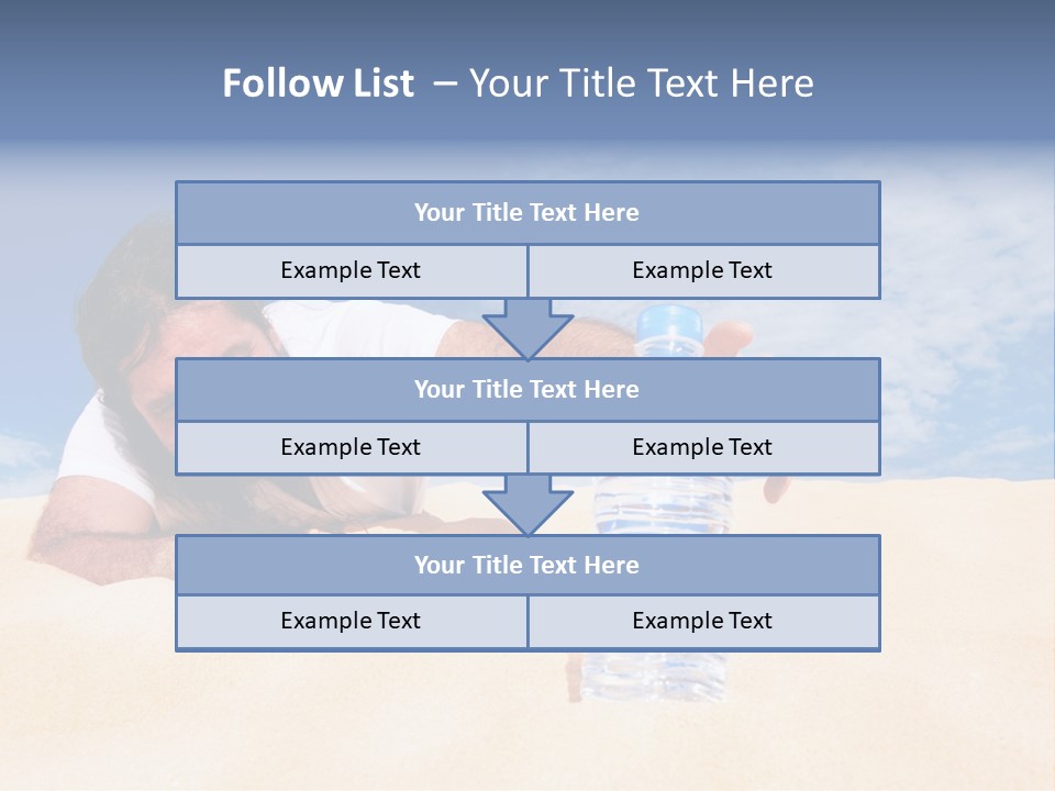 Hair Face Hot PowerPoint Template