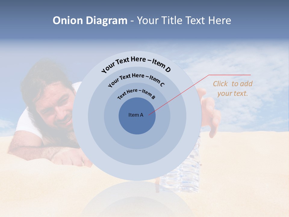 Hair Face Hot PowerPoint Template