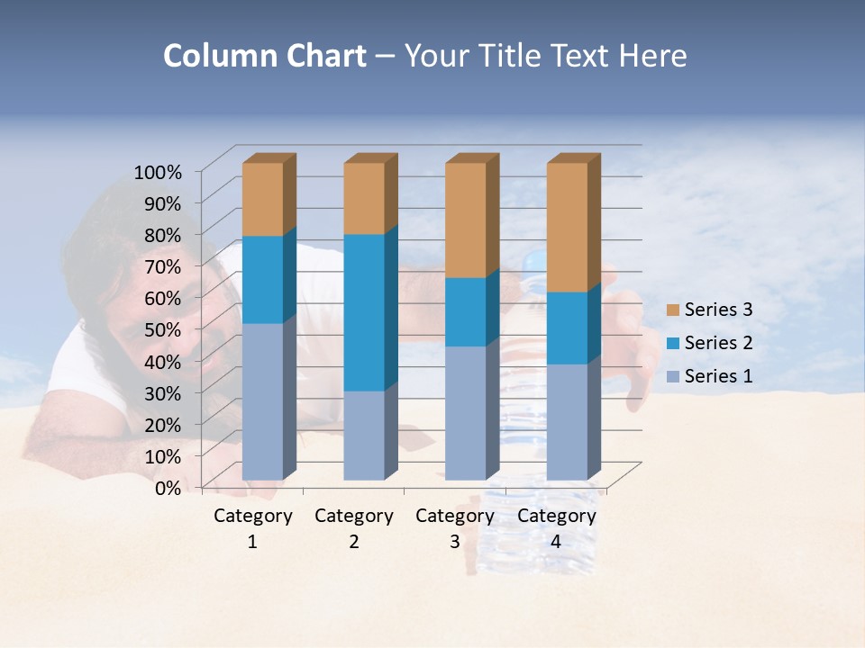 Hair Face Hot PowerPoint Template