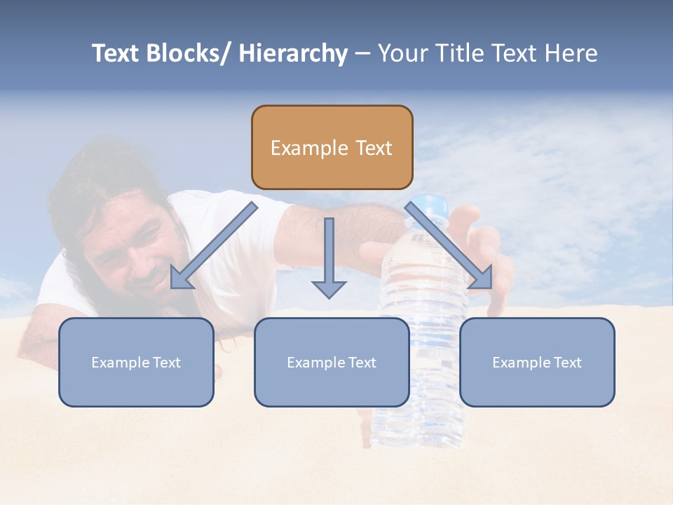 Hair Face Hot PowerPoint Template