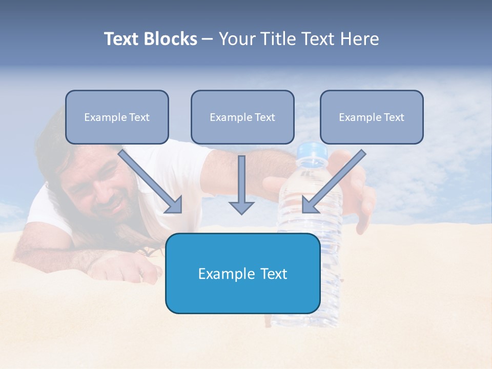Hair Face Hot PowerPoint Template