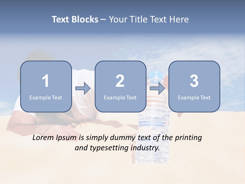 Hair Face Hot PowerPoint Template