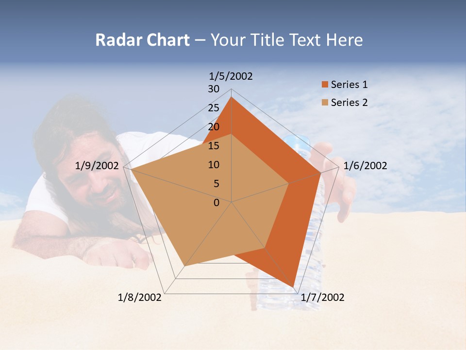 Hair Face Hot PowerPoint Template