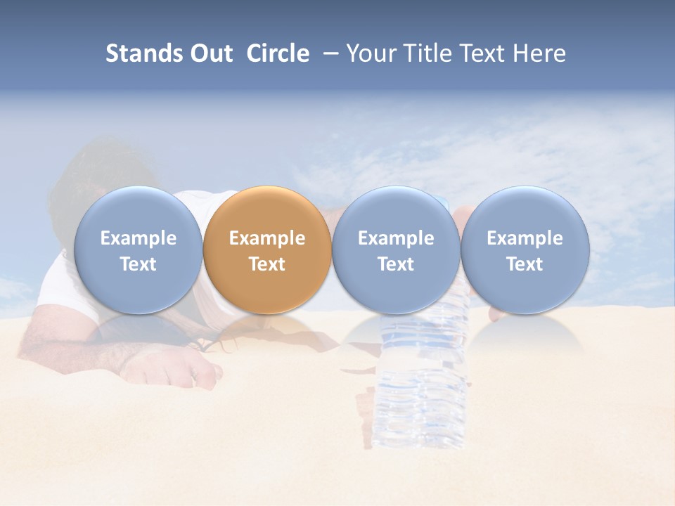 Hair Face Hot PowerPoint Template