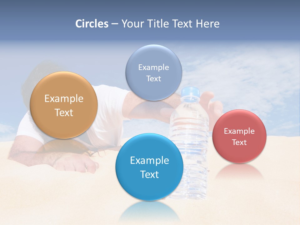 Hair Face Hot PowerPoint Template