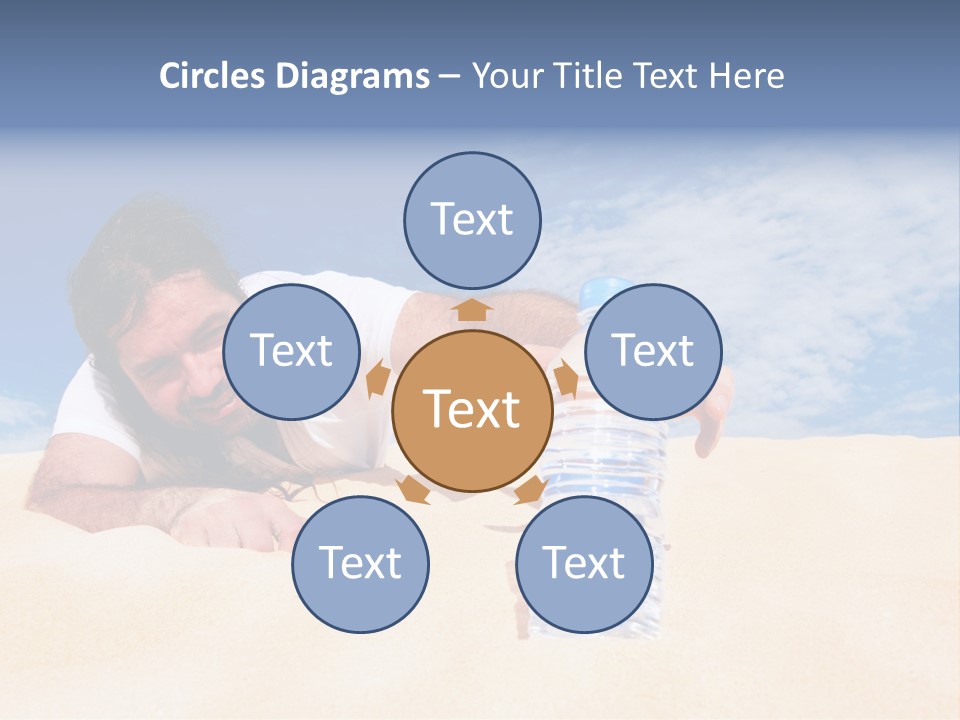 Hair Face Hot PowerPoint Template