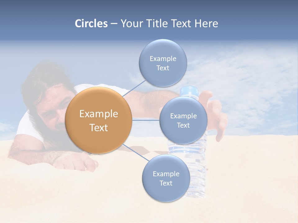 Hair Face Hot PowerPoint Template