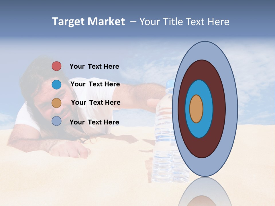 Hair Face Hot PowerPoint Template