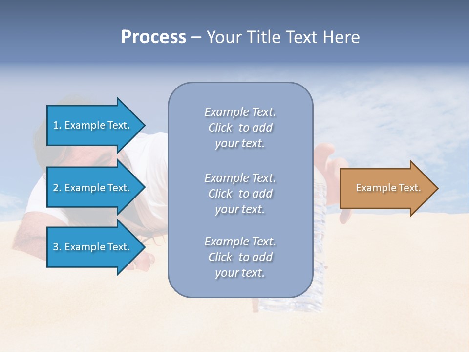 Hair Face Hot PowerPoint Template