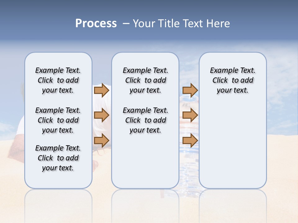 Hair Face Hot PowerPoint Template