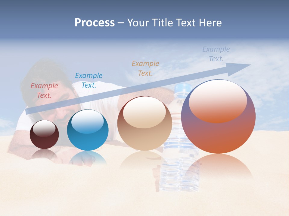 Hair Face Hot PowerPoint Template