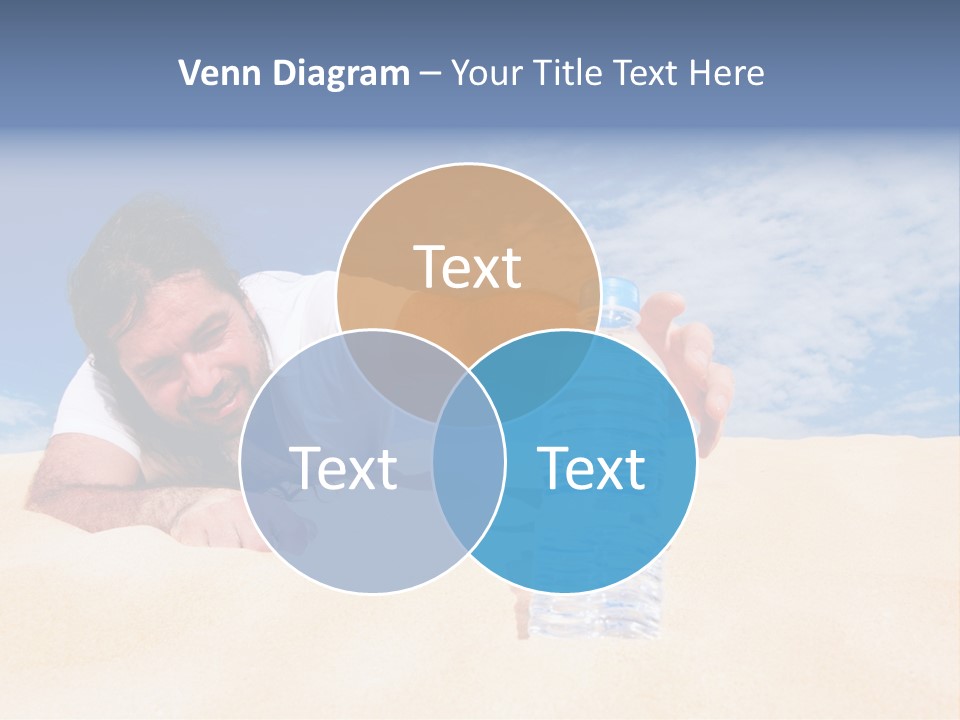 Hair Face Hot PowerPoint Template