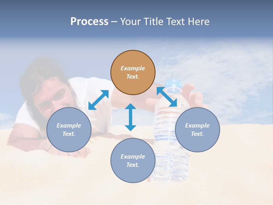 Hair Face Hot PowerPoint Template