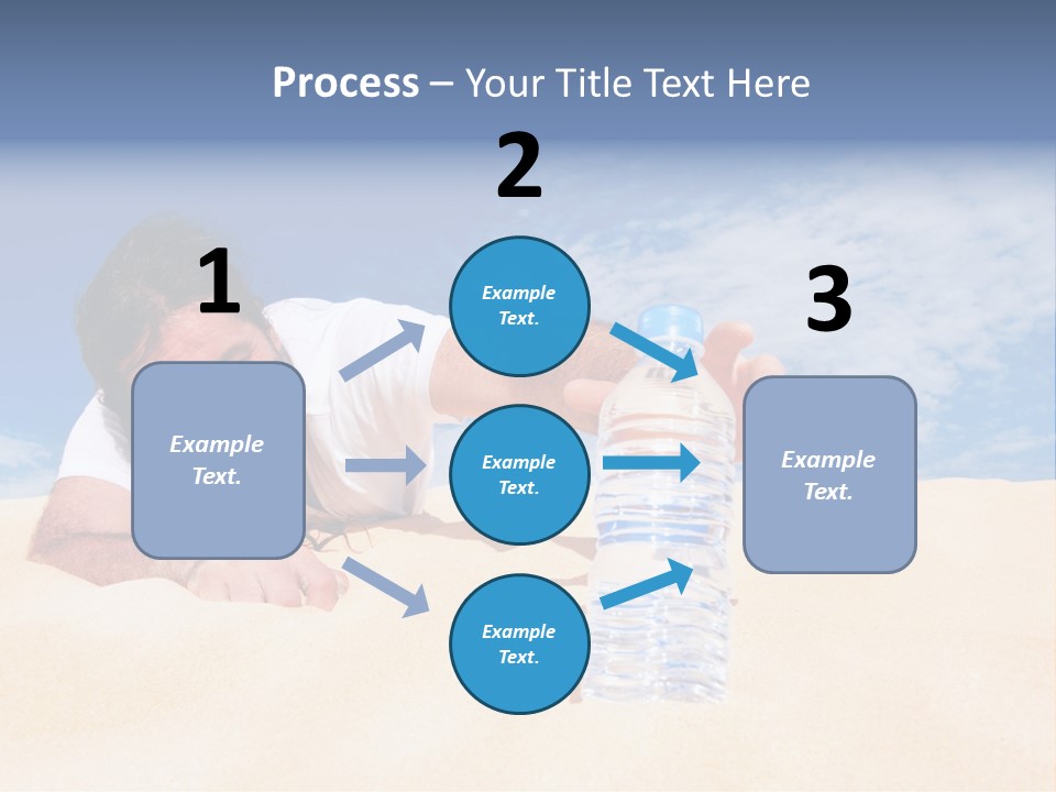 Hair Face Hot PowerPoint Template