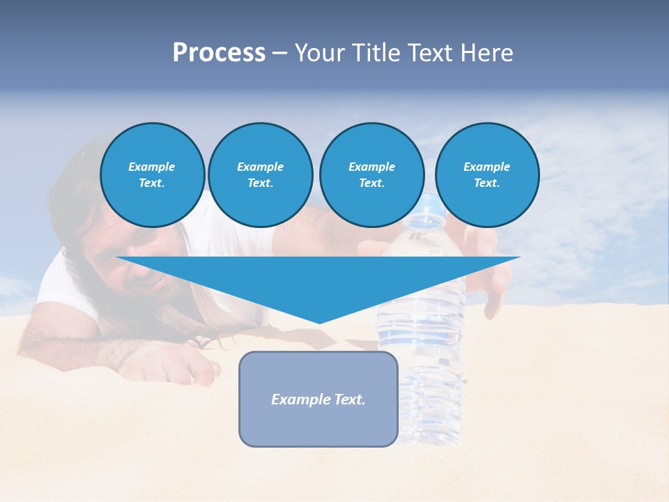 Hair Face Hot PowerPoint Template
