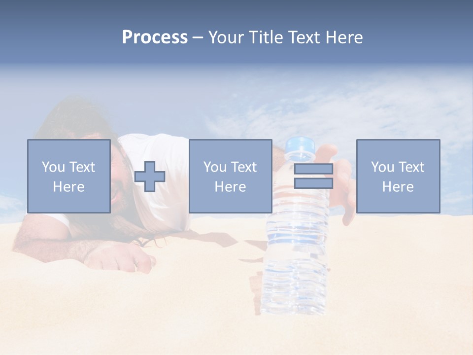 Hair Face Hot PowerPoint Template