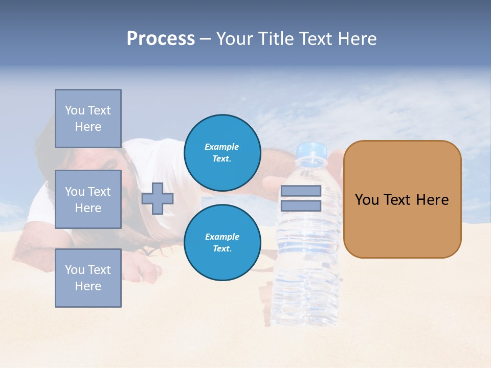 Hair Face Hot PowerPoint Template