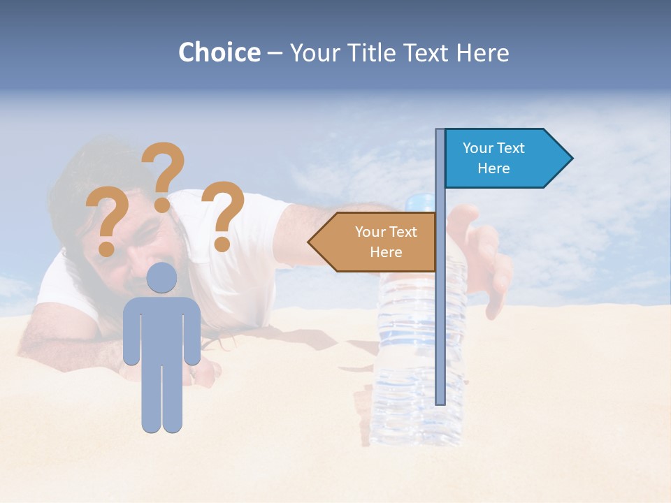 Hair Face Hot PowerPoint Template