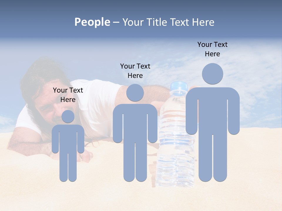 Hair Face Hot PowerPoint Template