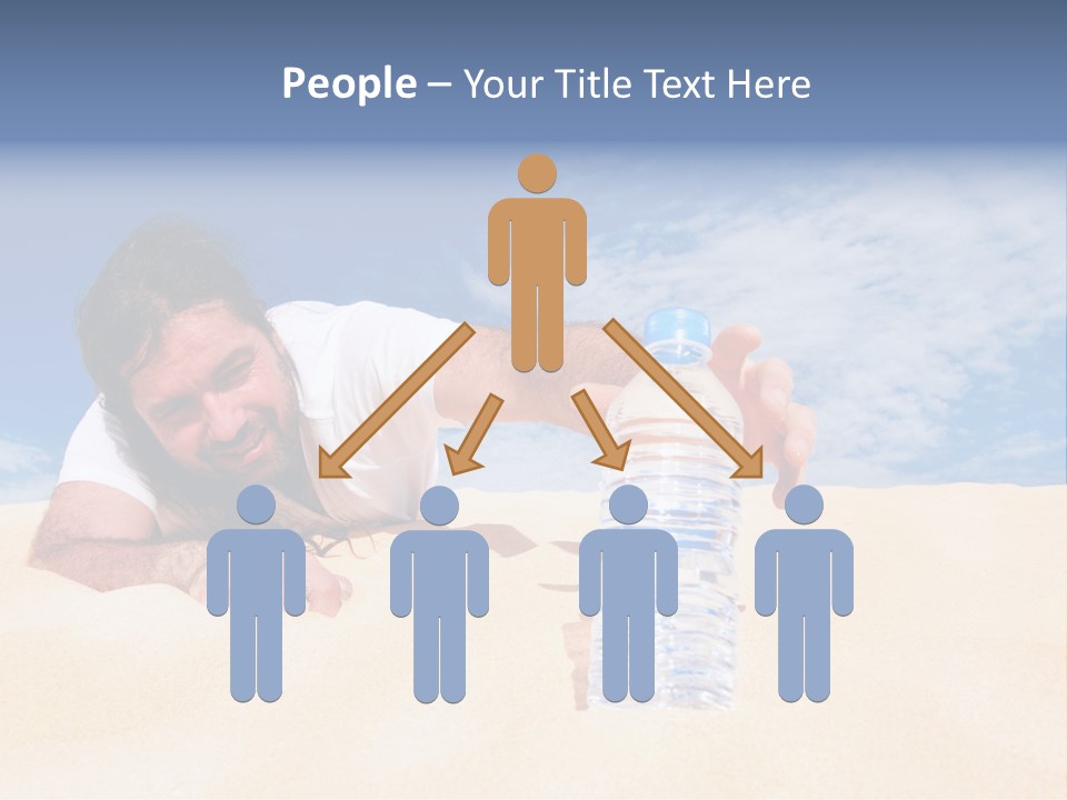 Hair Face Hot PowerPoint Template