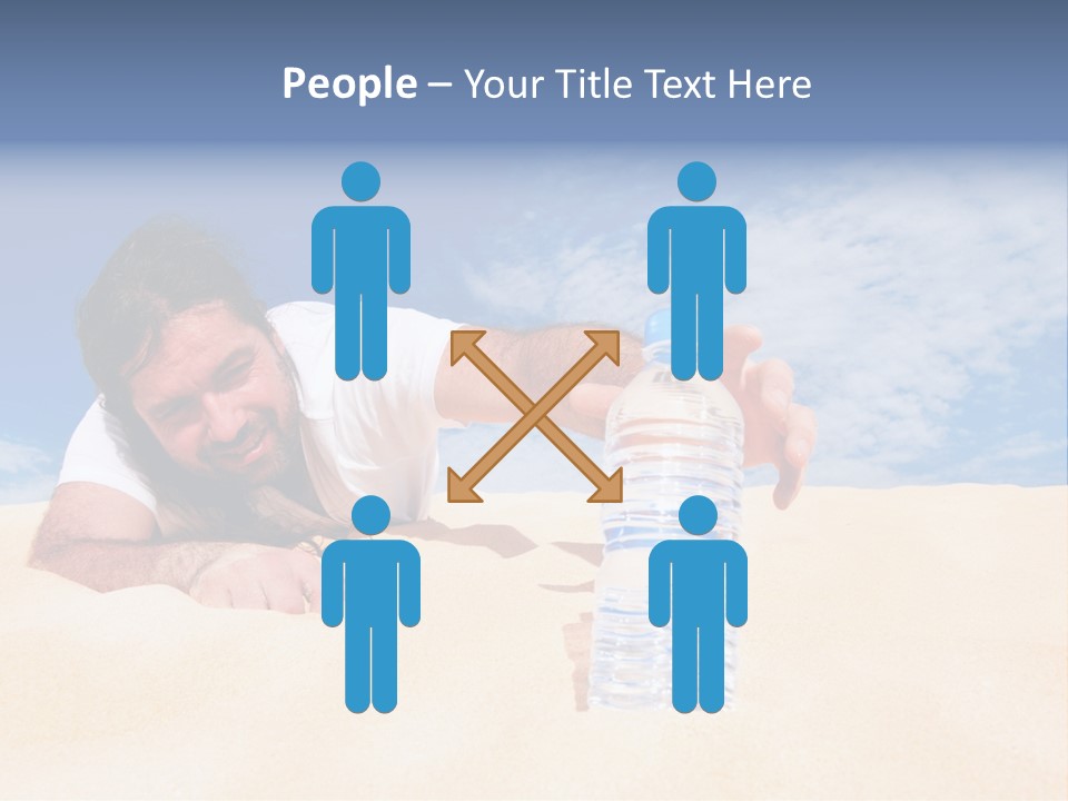 Hair Face Hot PowerPoint Template