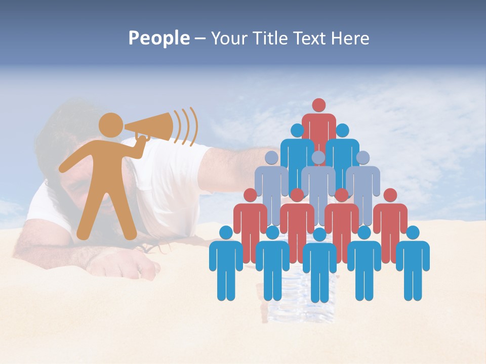 Hair Face Hot PowerPoint Template