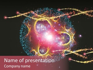 Fractal Calculation Light PowerPoint Template