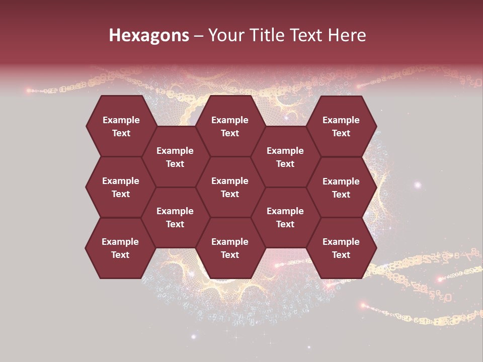 Fractal Calculation Light PowerPoint Template