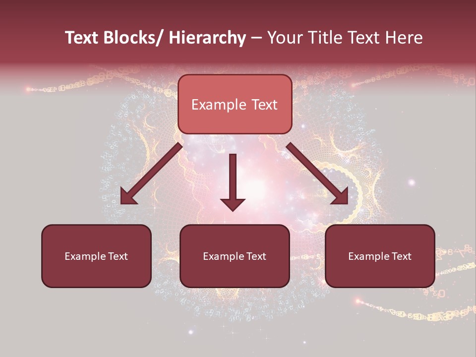 Fractal Calculation Light PowerPoint Template