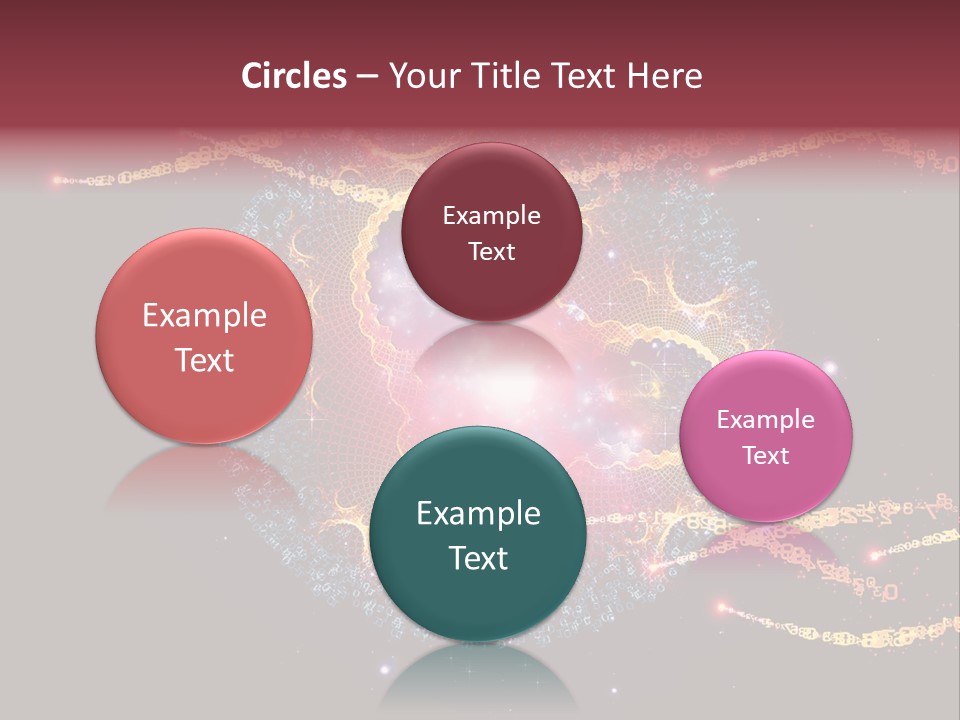 Fractal Calculation Light PowerPoint Template
