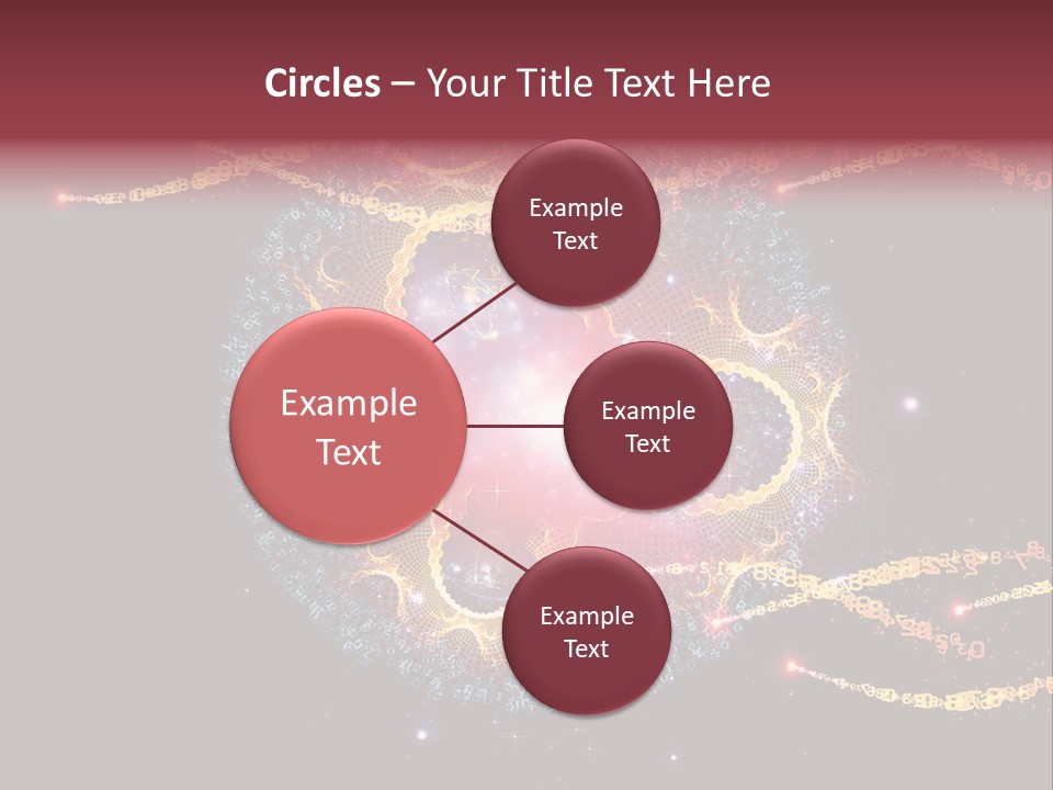 Fractal Calculation Light PowerPoint Template