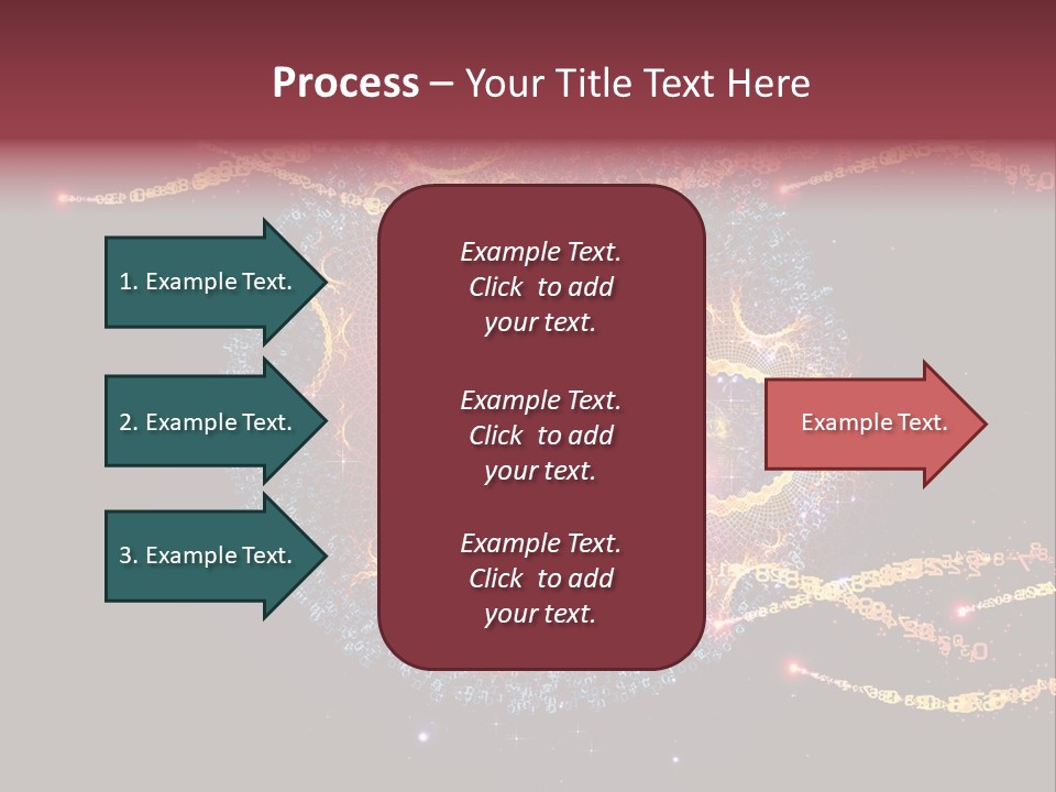 Fractal Calculation Light PowerPoint Template