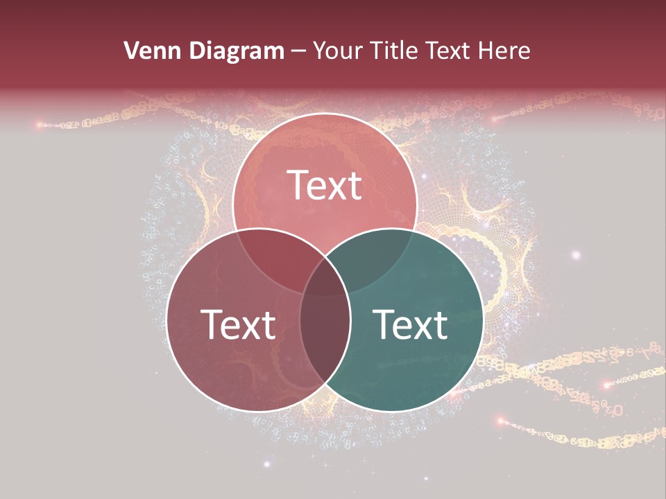 Fractal Calculation Light PowerPoint Template