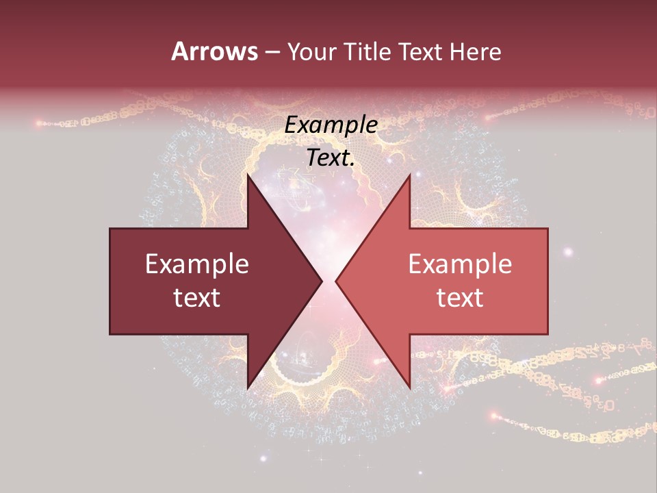 Fractal Calculation Light PowerPoint Template