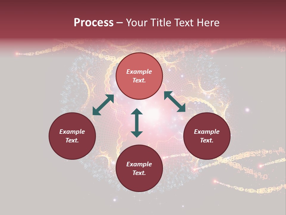 Fractal Calculation Light PowerPoint Template