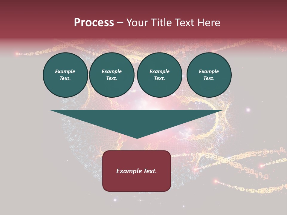 Fractal Calculation Light PowerPoint Template