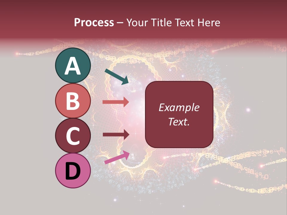 Fractal Calculation Light PowerPoint Template